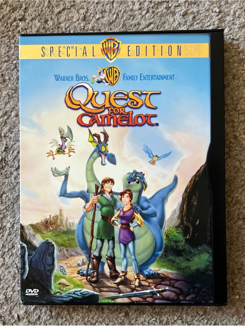 Warner Bros. Quest for Camelot DVD